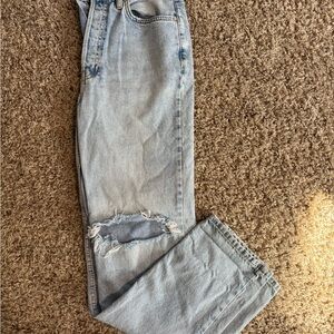 We The Free 27 Light Blue Distressed Jeans